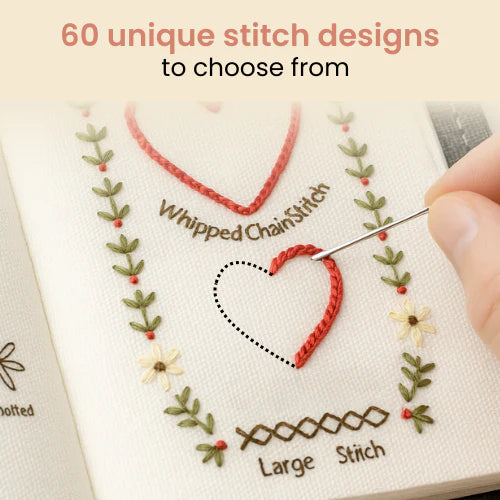 loomora™ embroidery stitch book