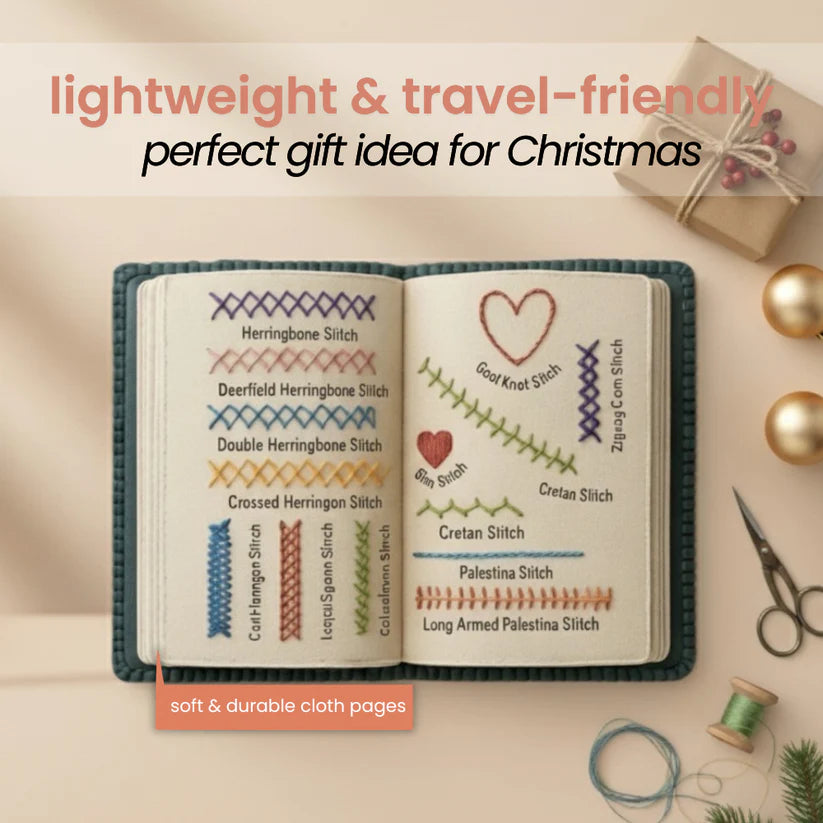 loomora™ embroidery stitch book